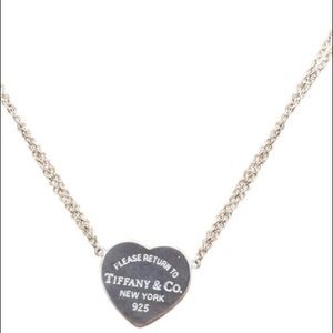 Sterling silver Return to Tiffany necklace